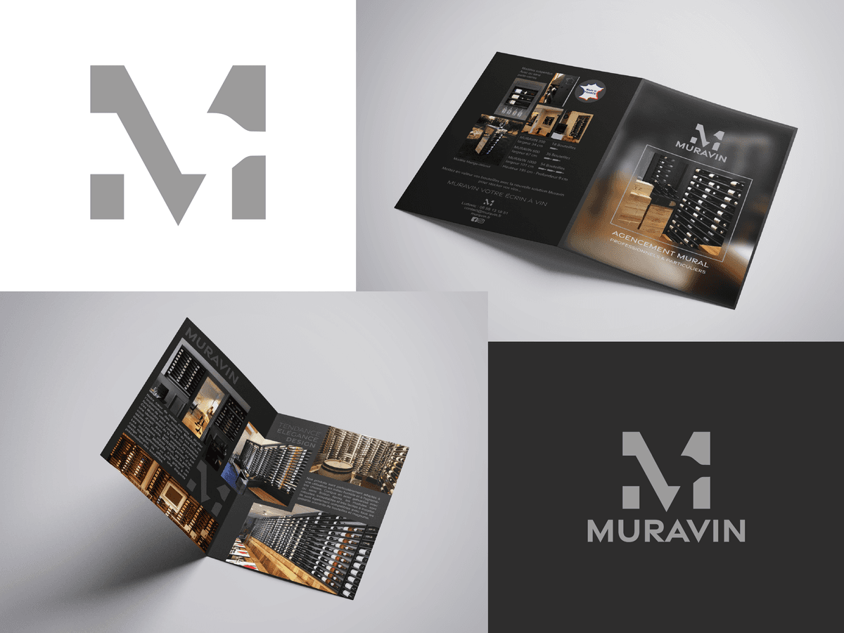 Logo et mockup Muravin
